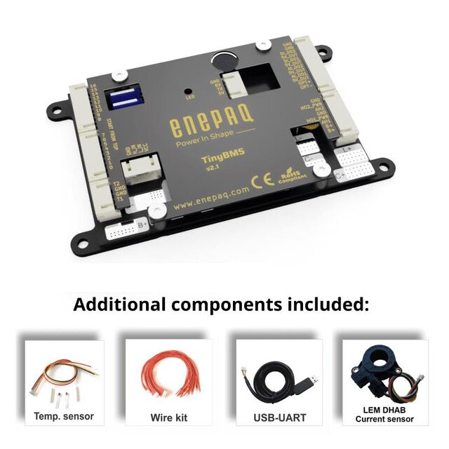 TinyBMSv2.1-750A 4s-16s