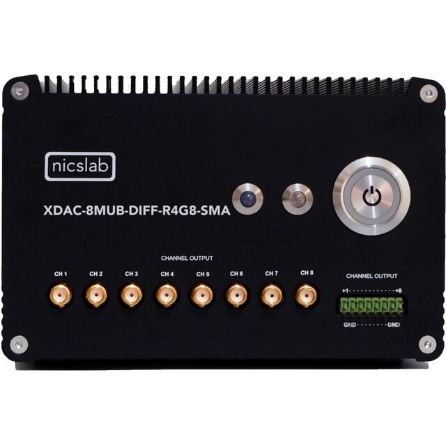 XDAC-8MUB-DIFF-R4G8-SMA